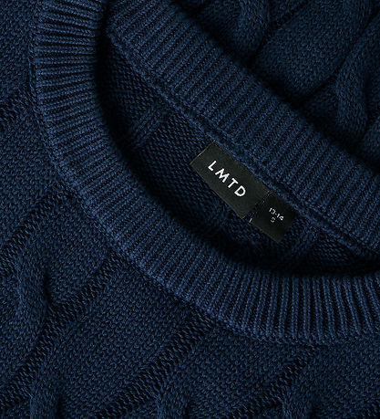 LMTD Bluse - Strik - NlmNaible - Navy Blazer
