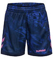 Hummel Shorts - hmlBlaze Club 26 - Marine/Dazzling Blue