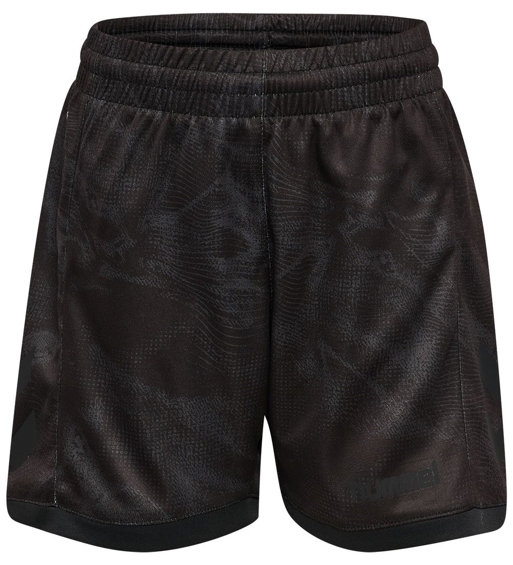 Hummel Shorts - hmlBlaze Club 26 - Black/Asphalt - Hummel - 12 Jahre (152) - Shorts