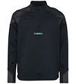 Hummel Bluse - hmlBlaze26 Pro Training Half Zip - Sort