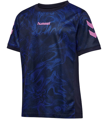Hummel T-shirt - hmlBlaze Club 26 - Marine/Dazzling Blue