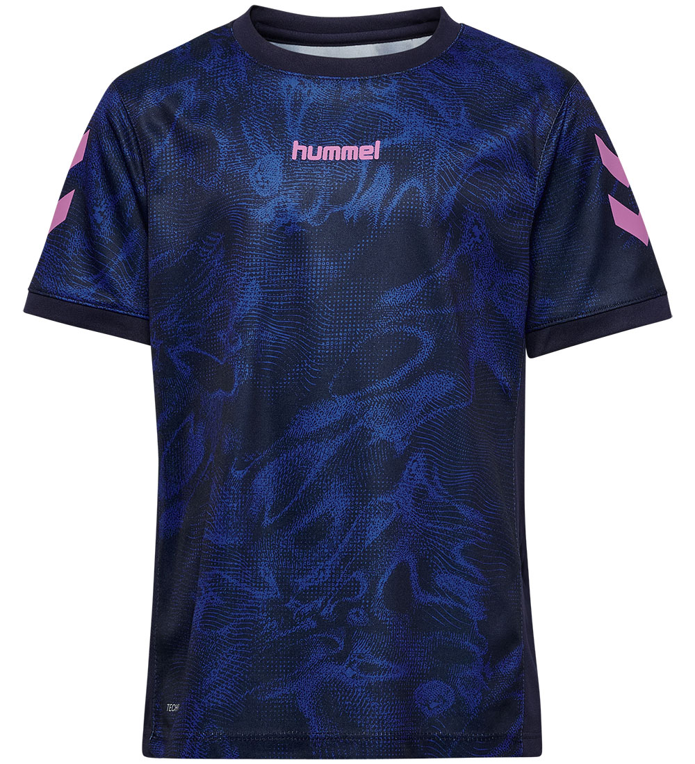 Hummel T-Shirt - hmlBlaze Club 26 - Marine/Schillernd Blue - Hummel - 14 Jahre (164) - T-Shirts