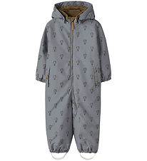 Lil Atelier Flyverdragt - NmmLasnow - Sleet/AIR BALLOONS