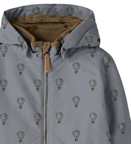 Lil Atelier Flyverdragt - NmmLasnow - Sleet/AIR BALLOONS