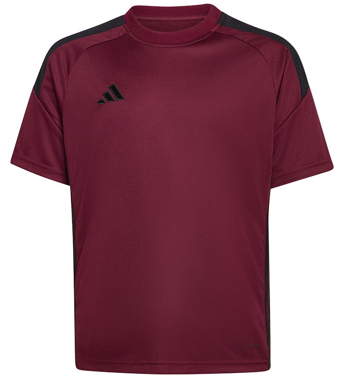adidas Performance T-shirt - Tiro - Bordeaux/Black