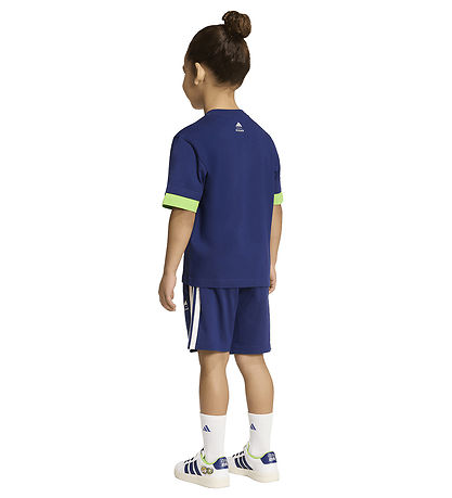 adidas Performance Shortssæt - LK DY TS - Dkblue/Owhite