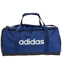 adidas POerformance Taske - Lienar Duffel M - Dkblue/White