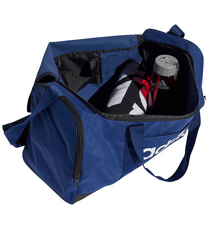 adidas POerformance Taske - Lienar Duffel M - Dkblue/White