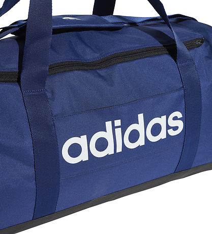 adidas POerformance Taske - Lienar Duffel M - Dkblue/White