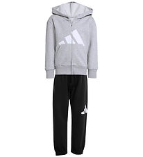 adidas Performance Sweatsæt - LK BL - Mgreyh/White