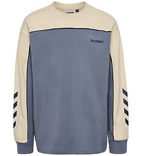 Hummel Bluse - HmlJR - Loose Piping - Flint Stone