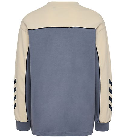 Hummel Bluse - HmlJR - Loose Piping - Flint Stone