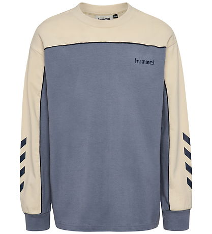 Hummel Bluse - HmlJR - Loose Piping - Flint Stone