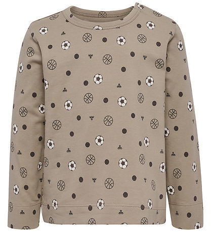 Hummel Bluse - HmlMini - AOP - Vintage Khaki