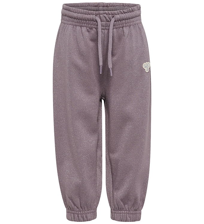 Hummel Bukser - HmlMini - Loose - Gray Ridge m. Glitter