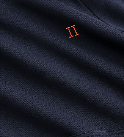 Les Deux Hættetrøje - Core Contrast - Dark Navy Blue