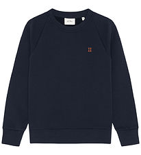 Les Deux Sweatshirt - Core Contrast - Dark Navy Blue