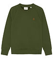 Les Deux Sweatshirt - Core Contrast - Rifle Green
