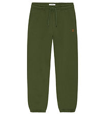 Les Deux Sweatpants - Core Contrast - Rifle Green