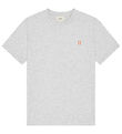 Les Deux T-shirt - Core Contrast - Snow Melange