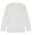 Les Deux Bluse - Core Contrast - Snow Melange