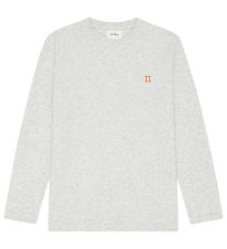 Les Deux Bluse - Core Contrast - Snow Melange