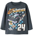 Name It Bluse - Hotwheels - NmmSteven - Ombre Blue