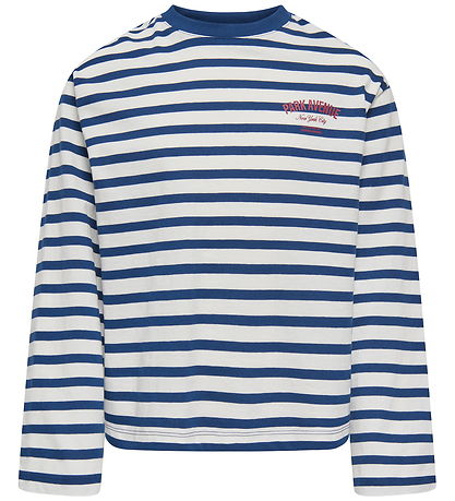 Kids Only Bluse - KogIda - Cloud Dancer/Navy Peony (Ida) Print P