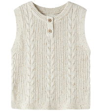 Lil Atelier Vest - Strik - NmmGalto - Turtledove
