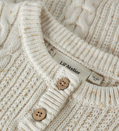 Lil Atelier Vest - Strik - NmmGalto - Turtledove