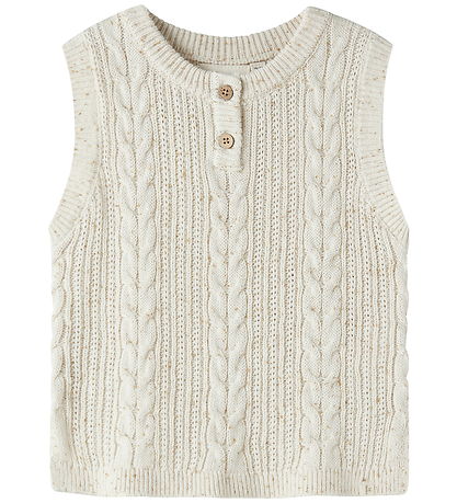 Lil Atelier Vest - Strik - NmmGalto - Turtledove