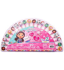 Gabby's Dollhouse Colouring Pencils - 20 pcs
