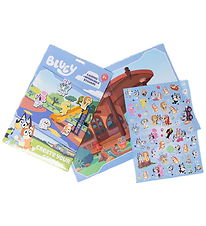 Bluey Klistermærkesæt - Lav en scene