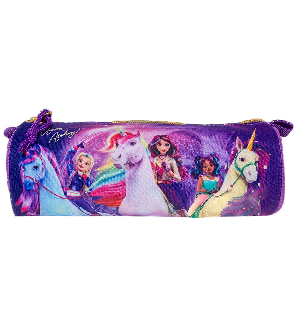 Unicorn Academy Federmäppchen - Lila - Unicorn Academy - One Size - Federmäppchen