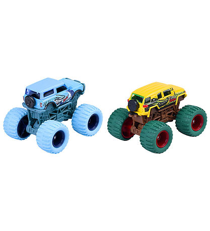 Majorette Biler - Monster Rockerz - 2-pak - Assorteret