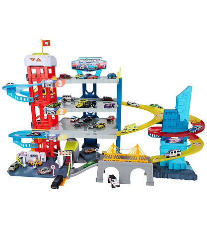 Majorette Parkeringshus - Double Track Garage