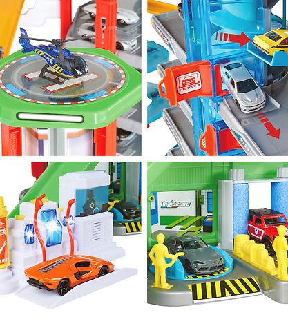 Majorette Parkeringshus - Super City Garage