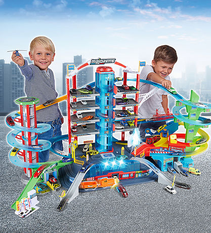 Majorette Parkeringshus - Super City Garage