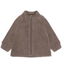 CeLaVi Cardigan - Uldfleece - Walnut