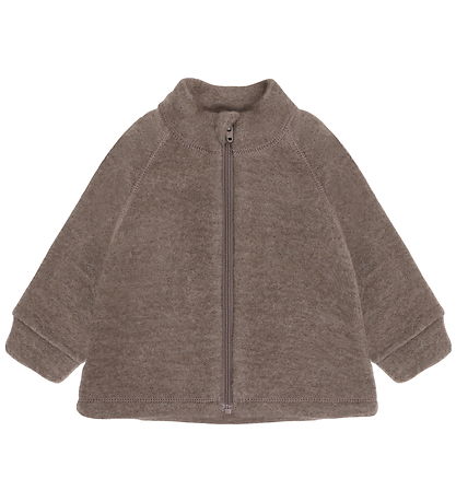CeLaVi Cardigan - Uldfleece - Walnut