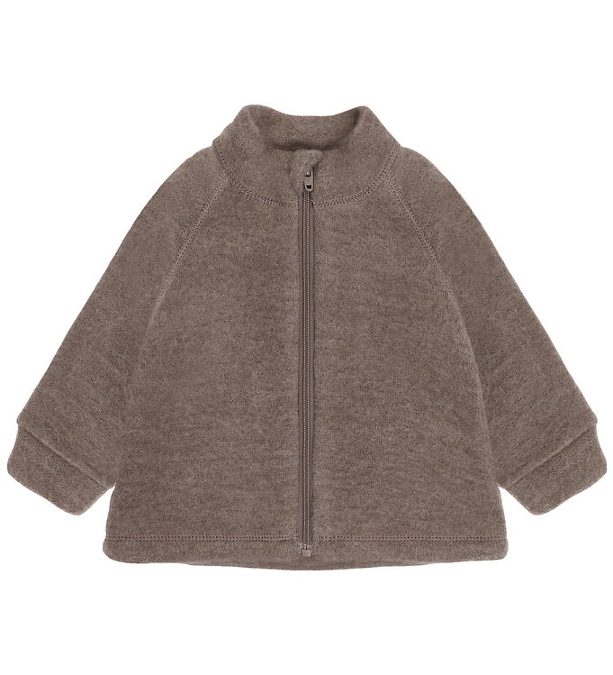 CeLaVi Cardigan - Uldfleece - Walnut