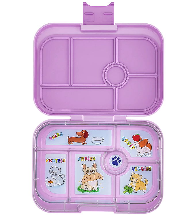 Yumbox Madkasse m. 6 Rum - Bento Original - 662 ml - Ami Purple