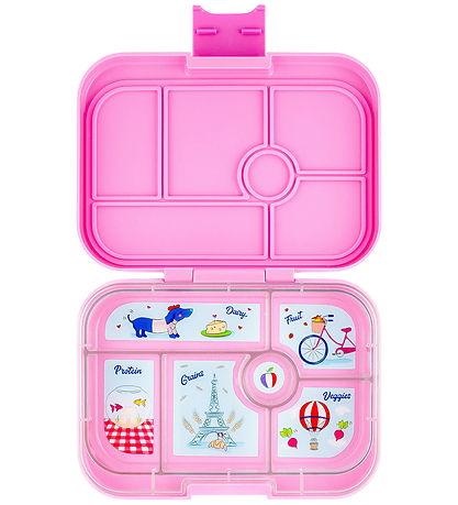 Yumbox Madkasse m. 6 Rum - Bento Original - Power Pink Paris