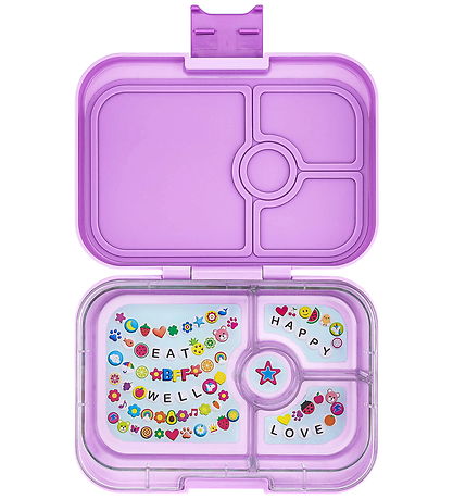 Yumbox Madkasse m. 4 Rum - Bento Panino - Ami Purple Friendship 