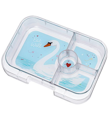 Yumbox Madkasse m. 4 Rum - Bento Panino - Power Pink Swan