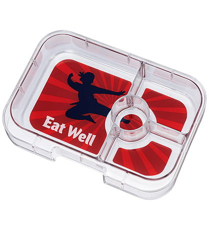 Yumbox Madkasse m. 4 Rum - Bento Panino - Ninja Blue Kung Fu