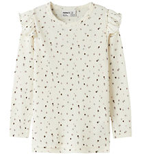 Name It Bluse - Uld - NmfWomi - Snow White/Double Dots