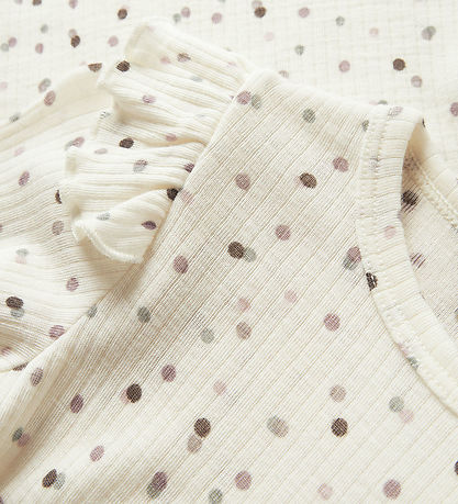 Name It Bluse - Uld - NmfWomi - Snow White/Double Dots