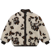 Huttelihut Jakke - Uld - Teddy - Cement
