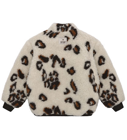 Huttelihut Jakke - Uld - Teddy - Cement